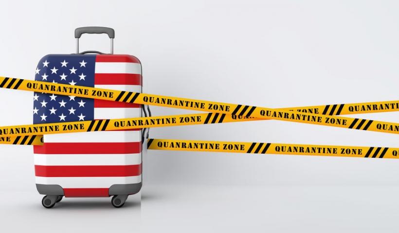 Canadians will be required to quarantine when flying the U.S.