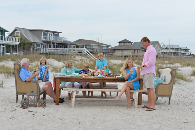 Snowbirds Enjoying the Beach in Amelia Island