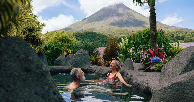 Canadian Snowbirds Relaxing in Costa Rica