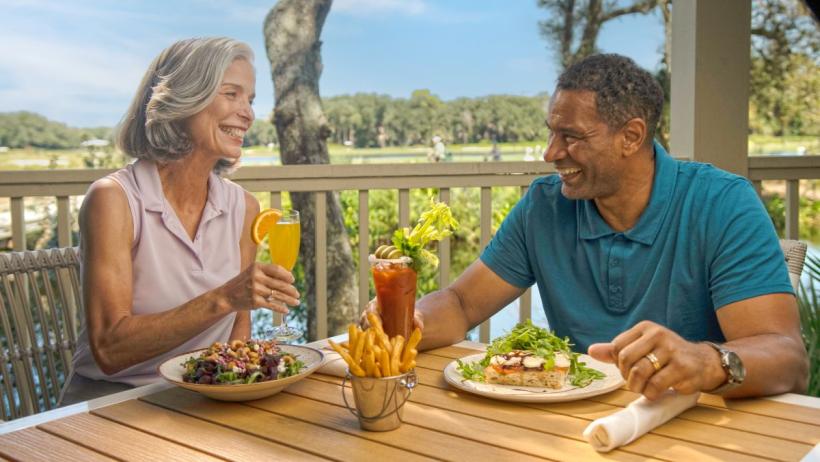 Snowbirds Dining in Amelia Island